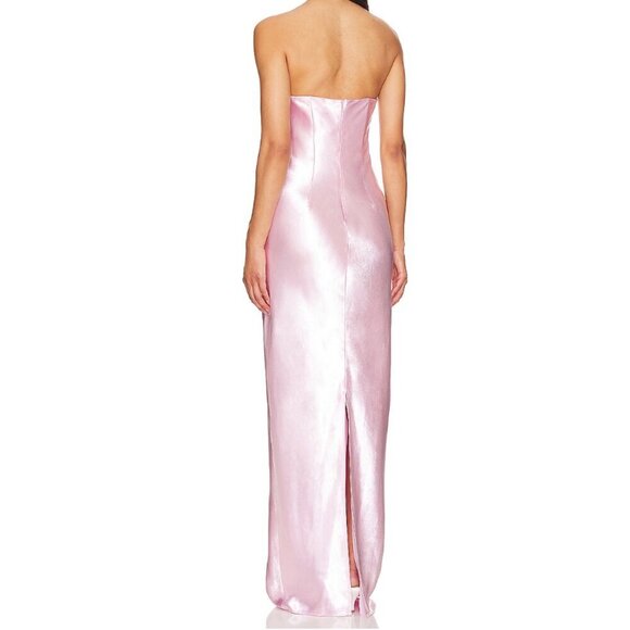 NWT Lovers and Friends x Anja Dujakovic Carolyn Maxi Dress Pink size small - Picture 2 of 5
